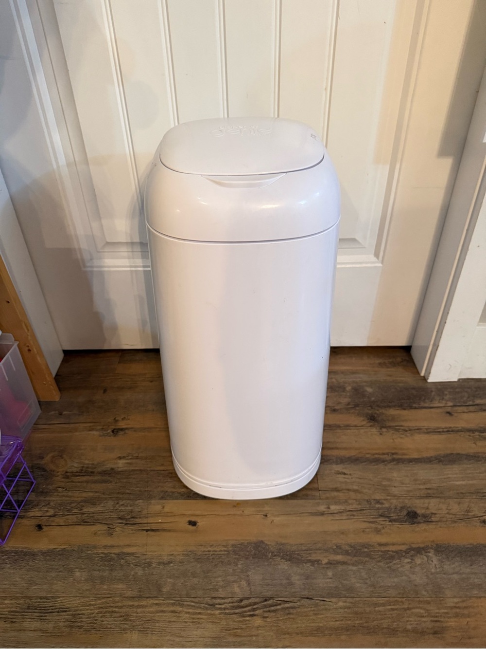 Diaper Genie White Diaper Pail